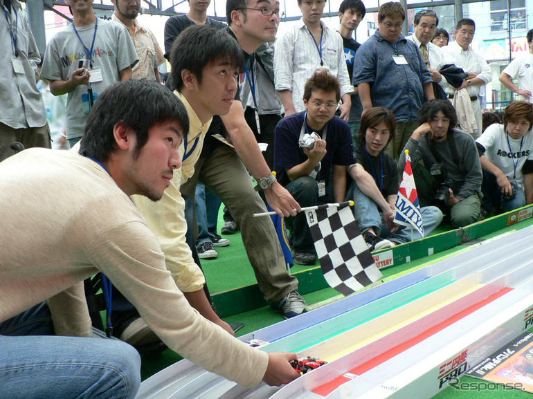 ミニ四駆プレスカップ　レスポンスチームも参戦