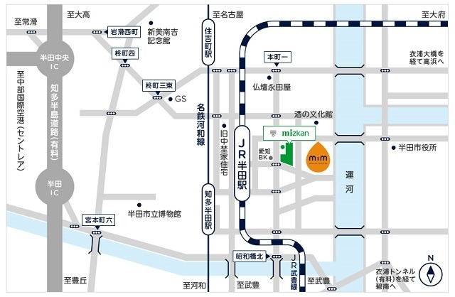 アクセス（広域図）