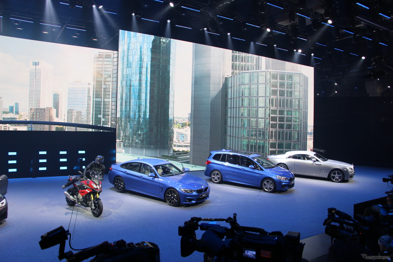 BMW プレスカンファレンス（フランクフルトモーターショー15）
