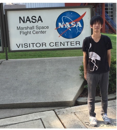 NASA／MSFCでの老川さん