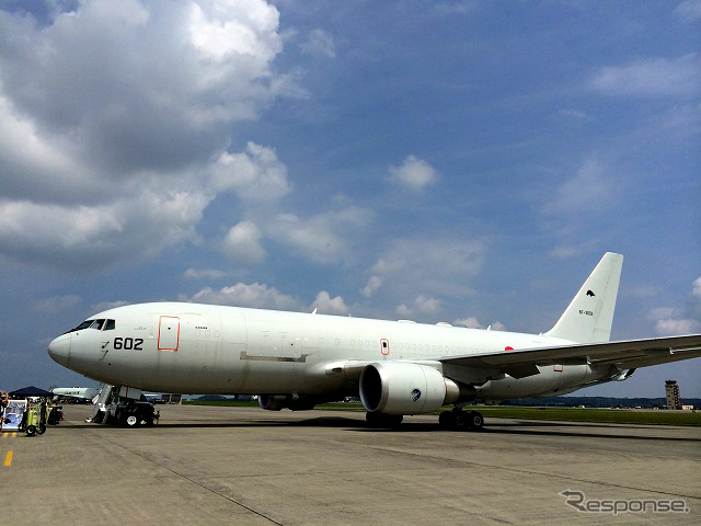 KC-767は自衛隊の航空祭でもあまり展示されないが、横田基地友好祭ではおなじみ。