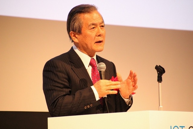発起人の小宮山宏氏
