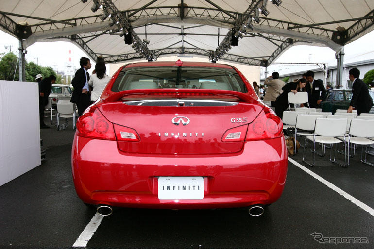 【日産1億台写真蔵】インフィニティ G35／日産 スカイライン