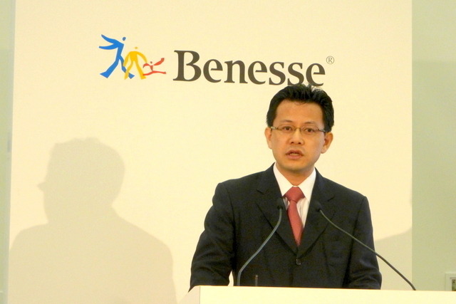国内教育カンパニーマーケティング本部本部長、的場一成氏