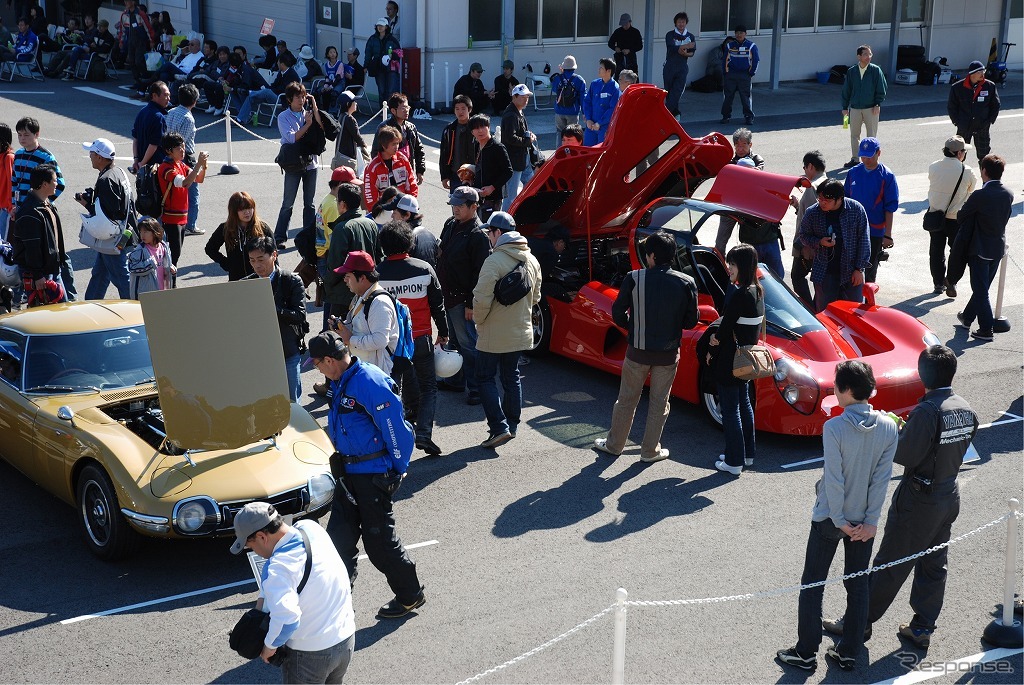 ヤマハ歴史車両デモ走行会・見学会（2008年）