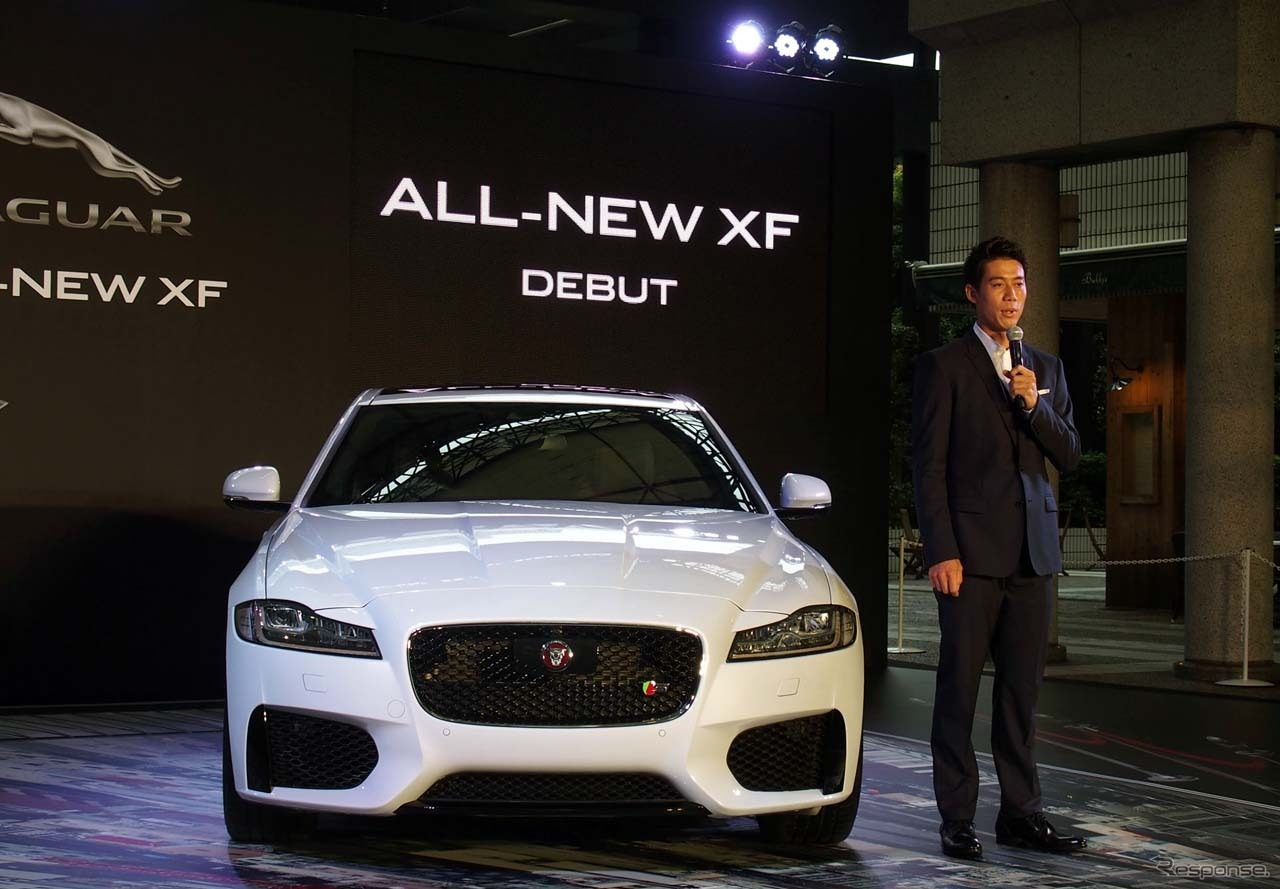 錦織圭選手と新型「XF」