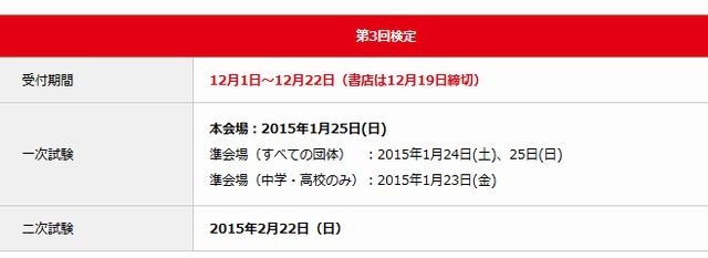 第3回検定