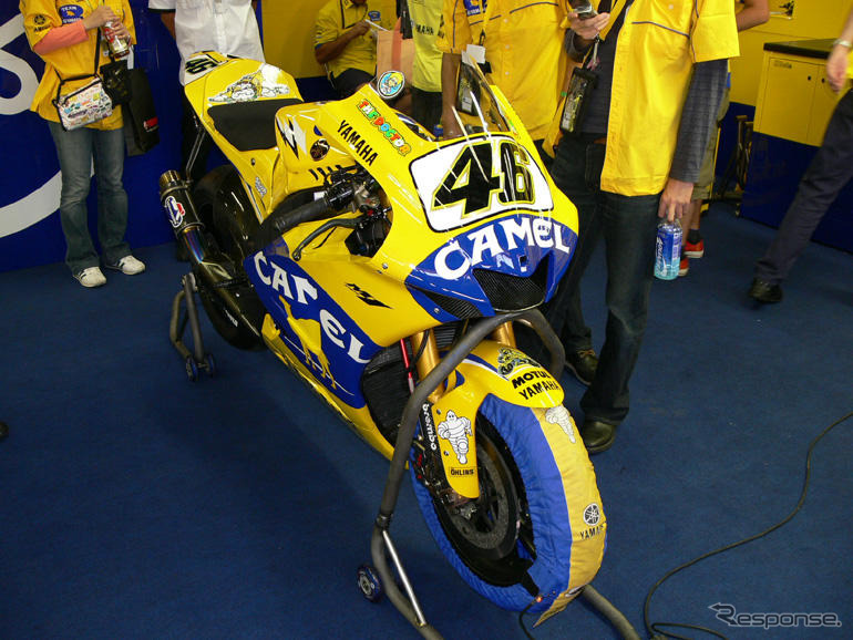 【モトGP日本】ロッシ ピット写真蔵