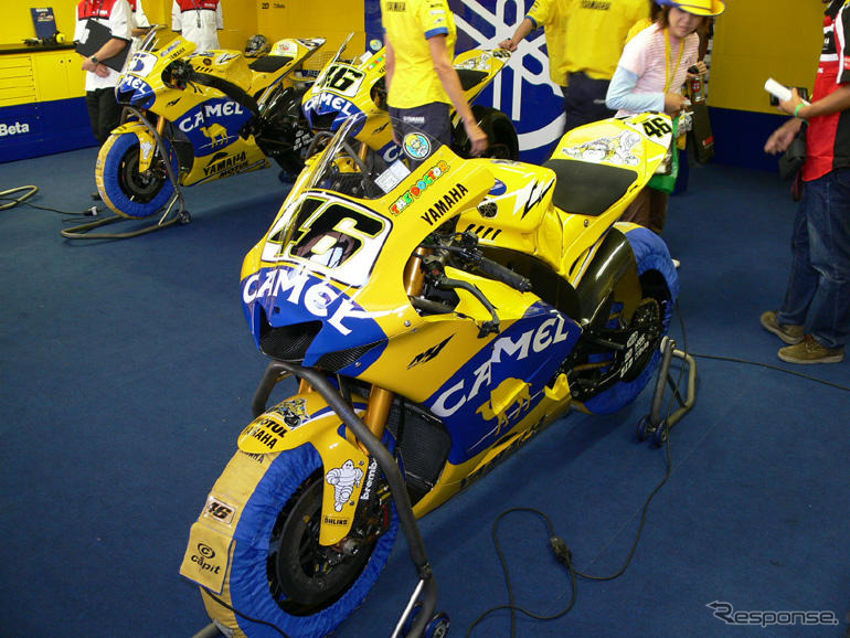 【モトGP日本】ロッシ ピット写真蔵