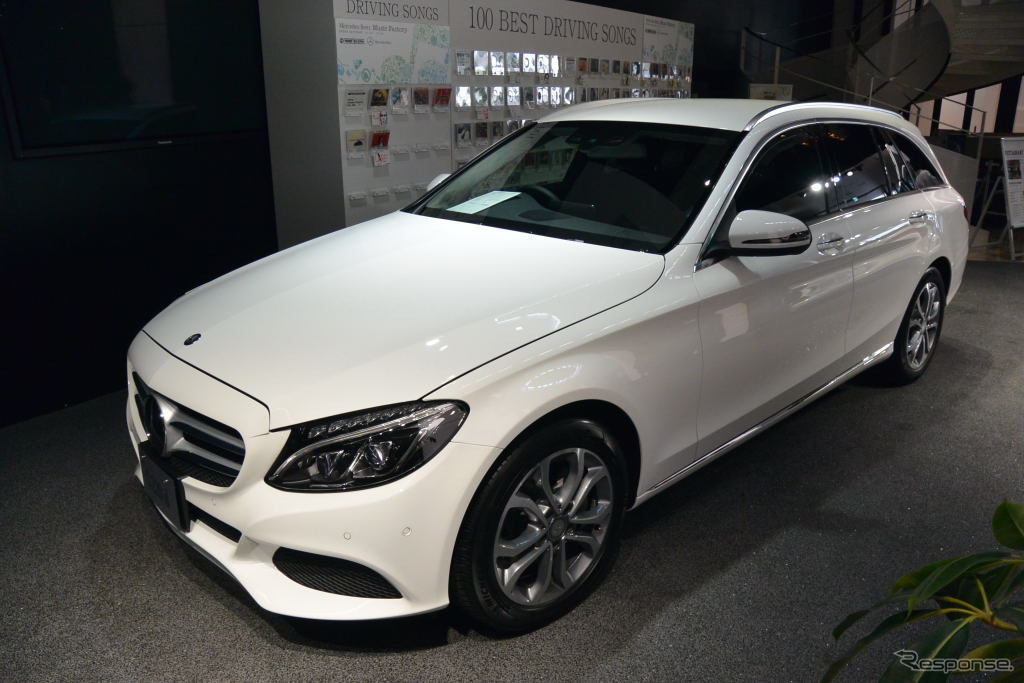 メルセデスベンツ C220d　発表会