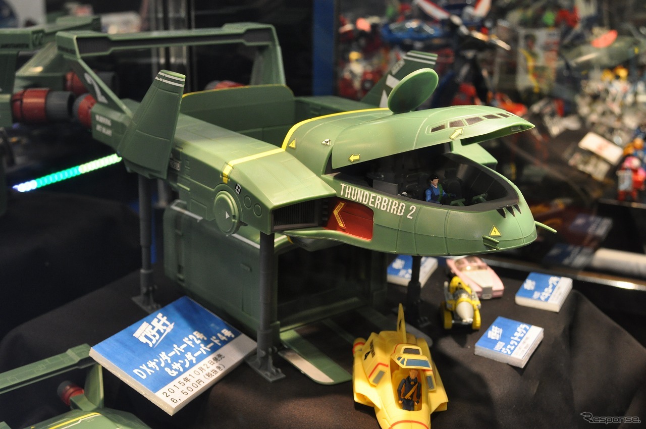 タカラトミーの新作「サンダーバードシリーズ」（全日本模型ホビーショー15）