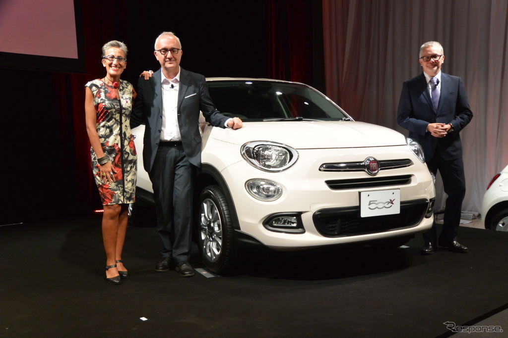 フィアット 500X 発表会