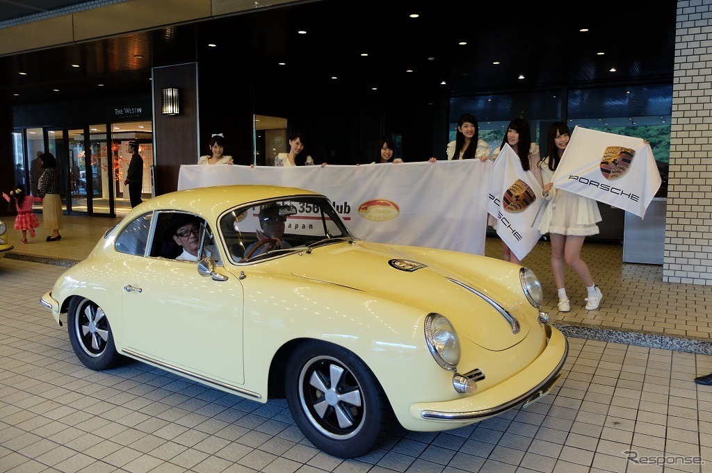 1964年式 356SCは珍しい右ハンドル