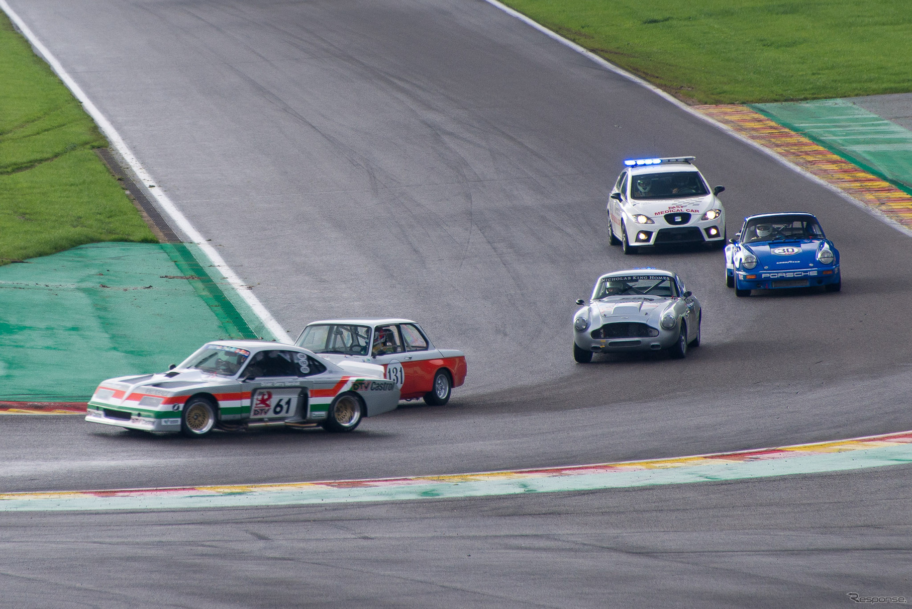 スパ・コルシャンで開催されたヒストリックカーレース「SPA SIX HOURS」