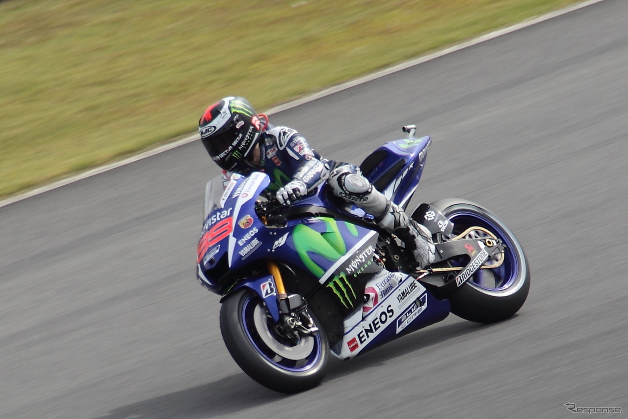 フリー走行3回目でも速さをみせたロレンソ