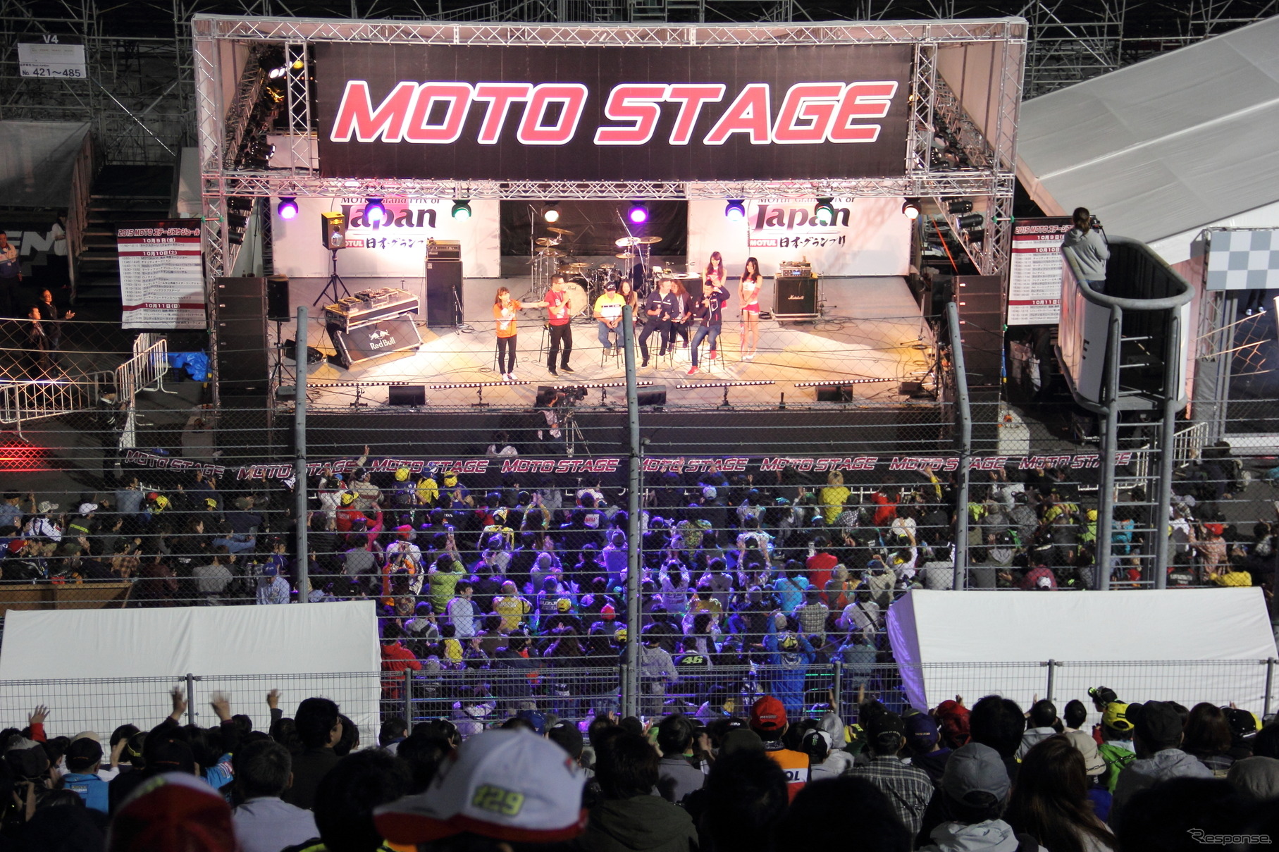 3日間で8万5000人を動員した2015MotoGP日本グランプリ