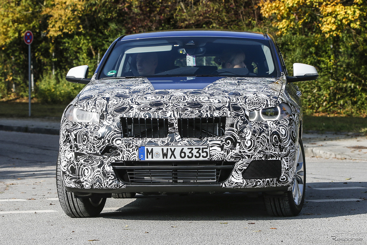 BMW X2 スクープ写真