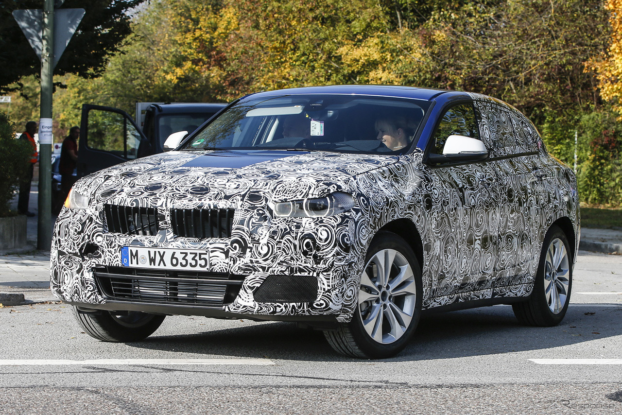BMW X2 スクープ写真