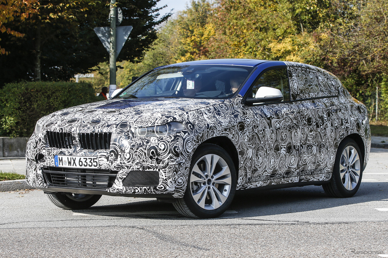 BMW X2 スクープ写真