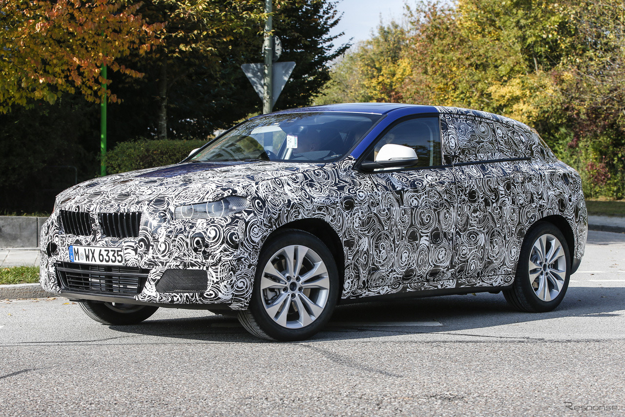 BMW X2 スクープ写真