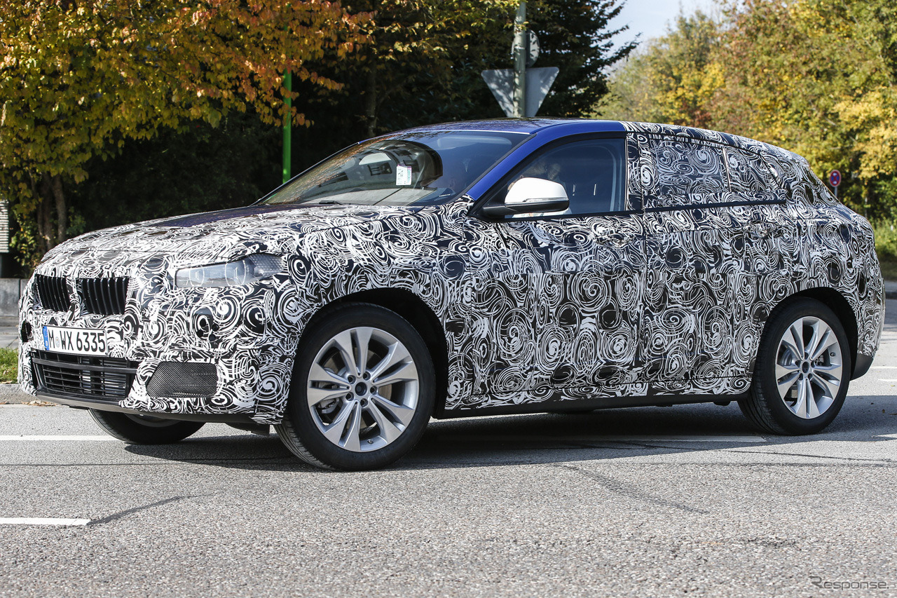 BMW X2 スクープ写真