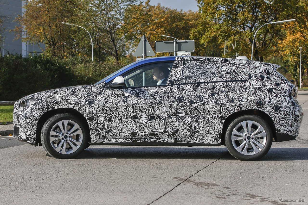 BMW X2 スクープ写真