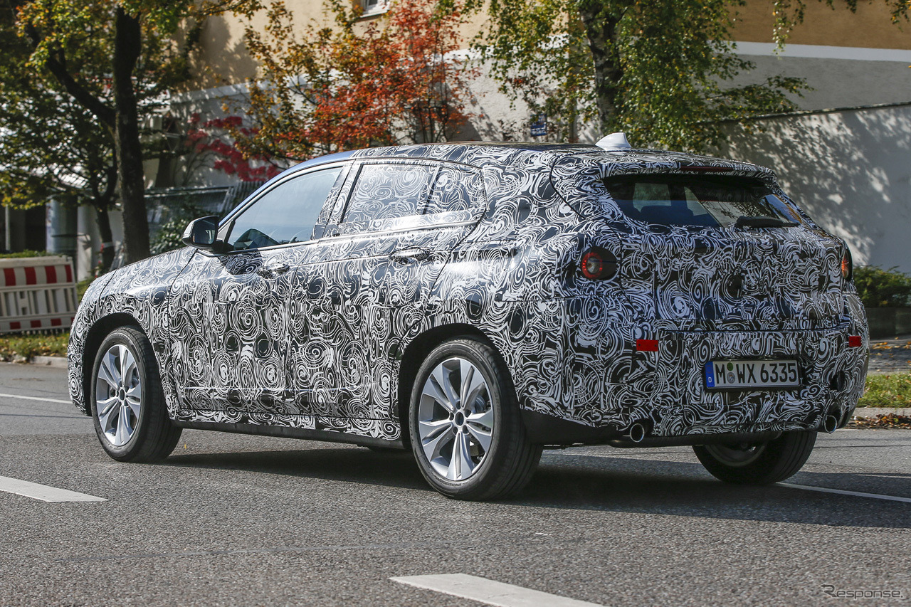 BMW X2 スクープ写真