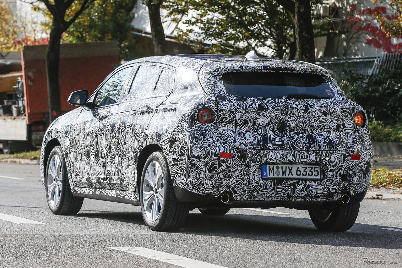 BMW X2 スクープ写真