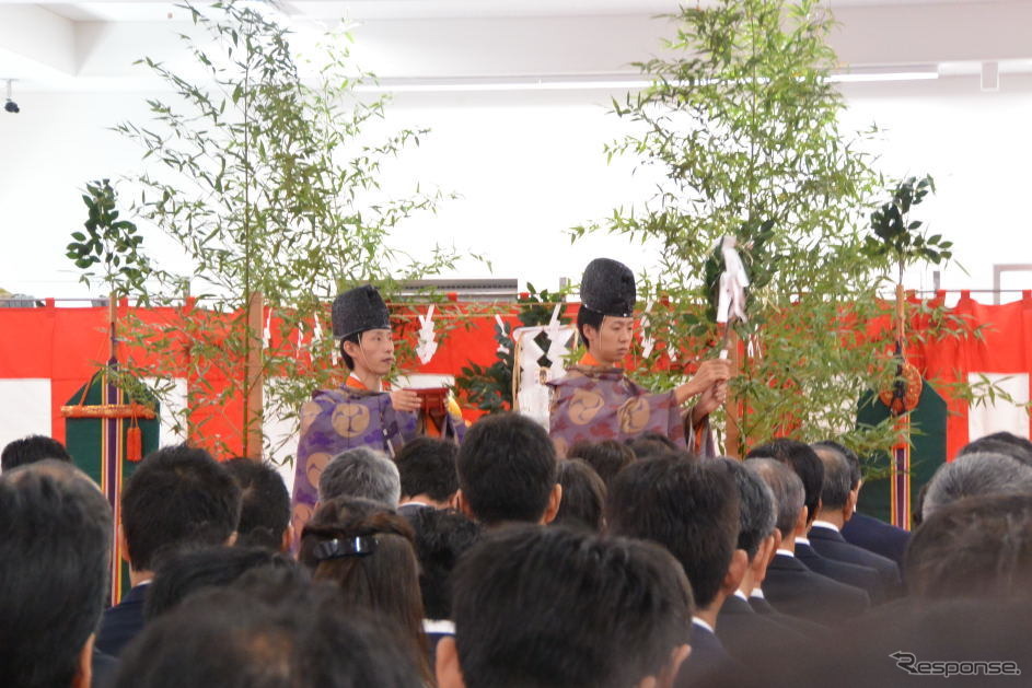 アウディ相模原 竣工式