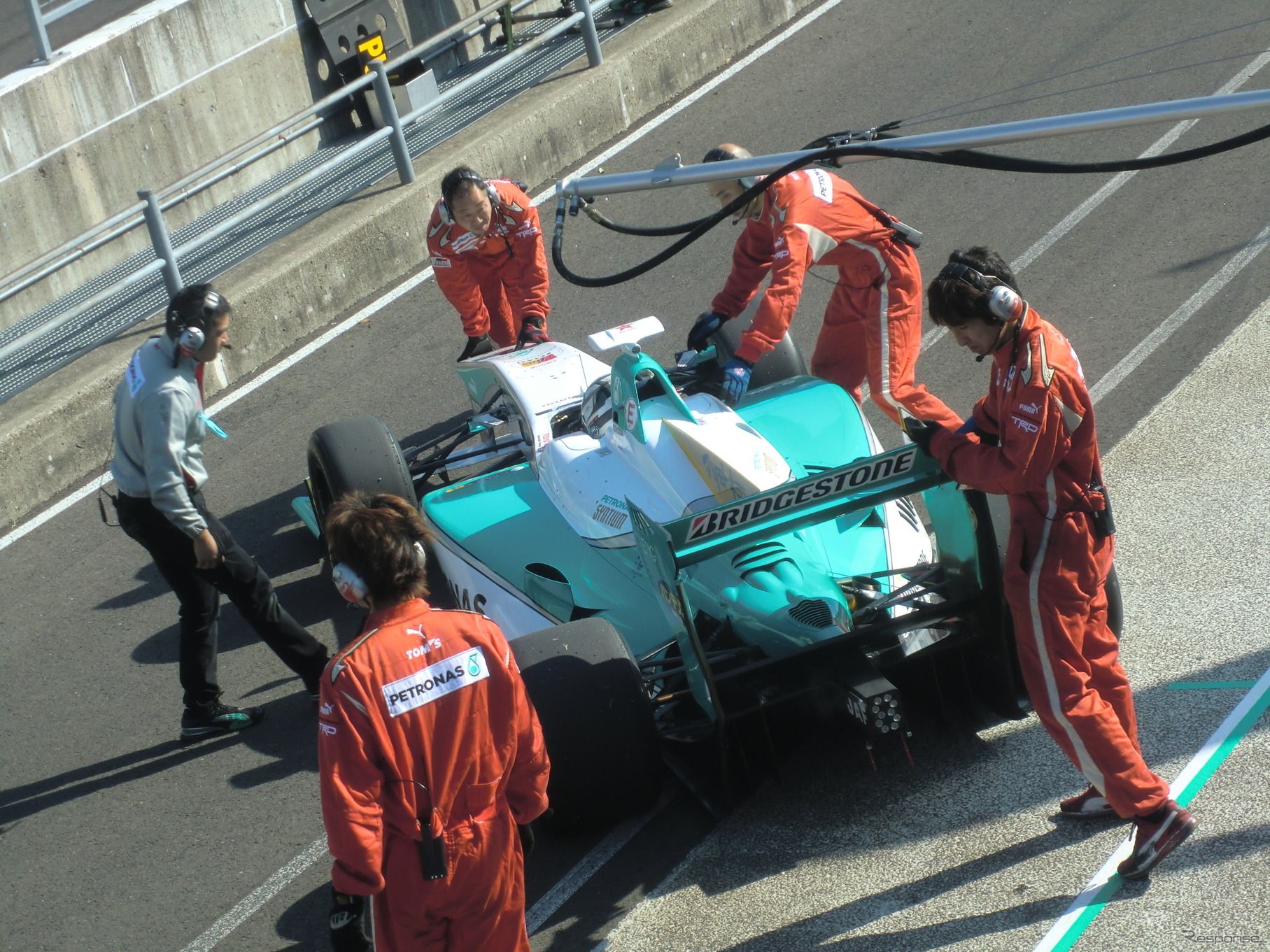 #2 ロッテラーは今季初ポールを獲得した。