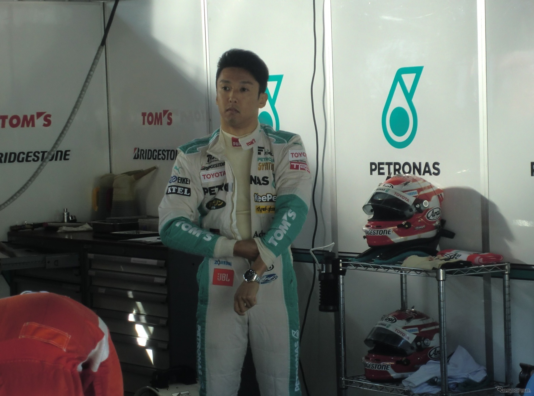 #1 中嶋一貴は予選2位。