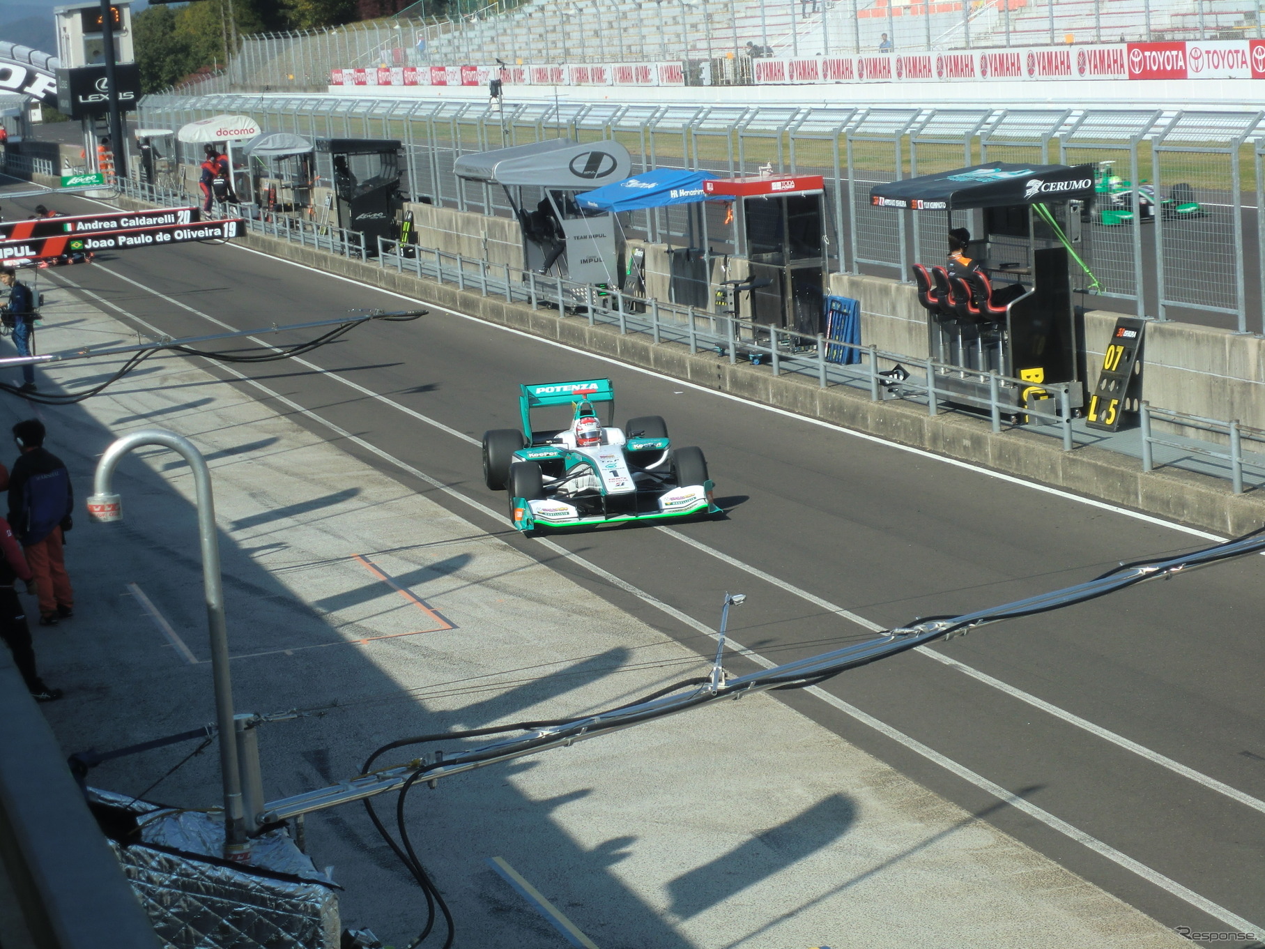 予選2位となった#1 一貴。