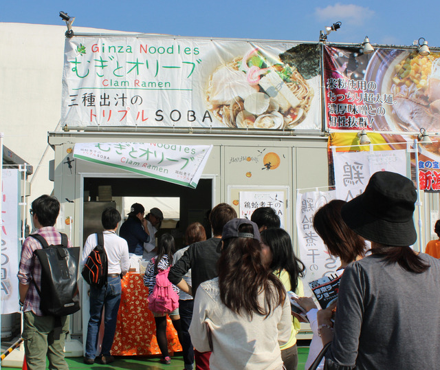 出店ブースの様子
