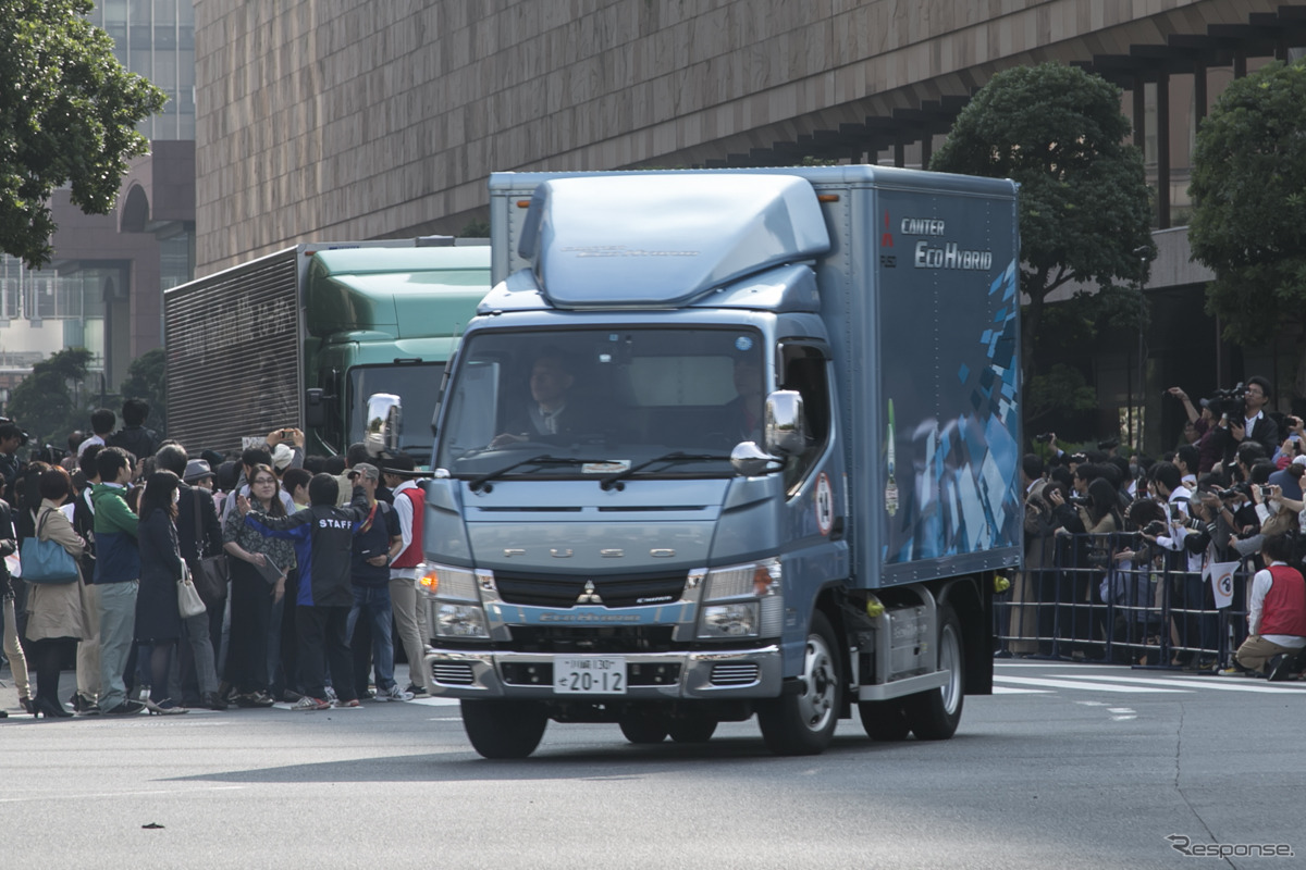 三菱ふそう キャンター エコハイブリッド