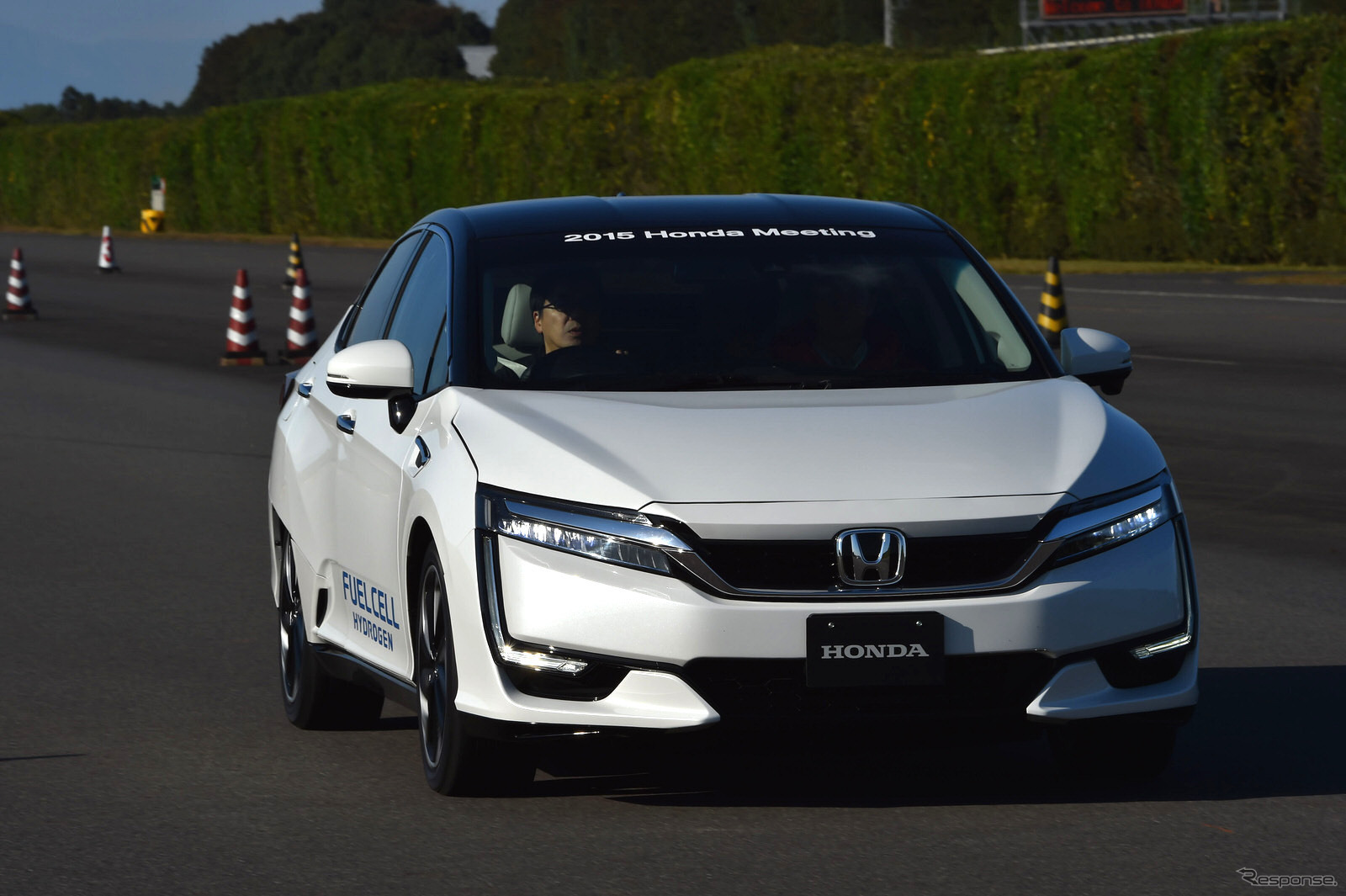ホンダの燃料電池車（FCV）プロトタイプ