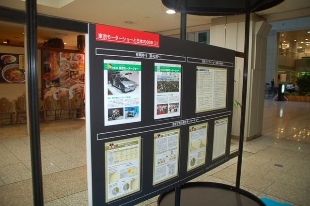 モーターショーに入る前に！「東京モーターショー2015パネル展」