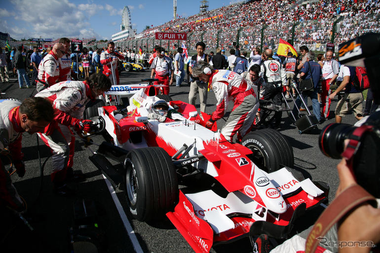 【トヨタF1】日本GP写真蔵…ダブル入賞!