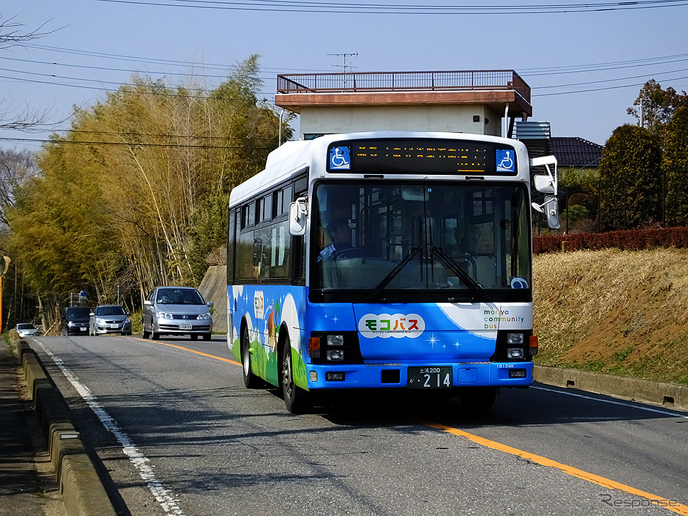 モコバス（もりやコミュニティバス、茨城・守谷）