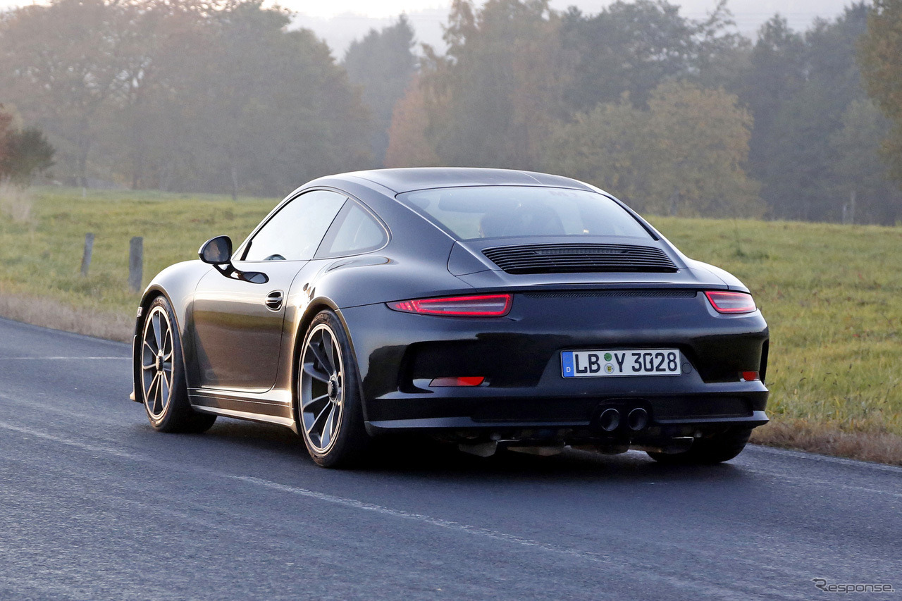 ポルシェ911 R スクープ写真