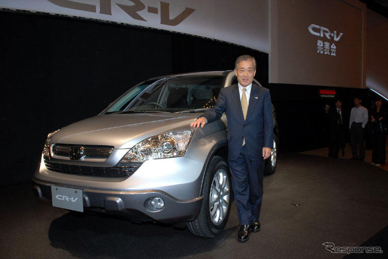 【ホンダ CR-V 新型発表】福井社長の愛車
