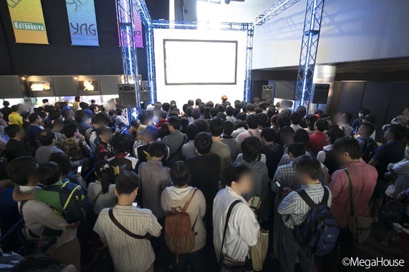 「メガホビEXPO 2015 Spring」での『新世紀GPXサイバーフォーミュラ』イベントの様子