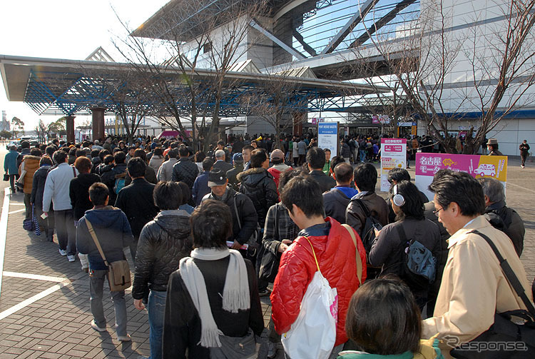 名古屋モーターショー（2013年の様子）