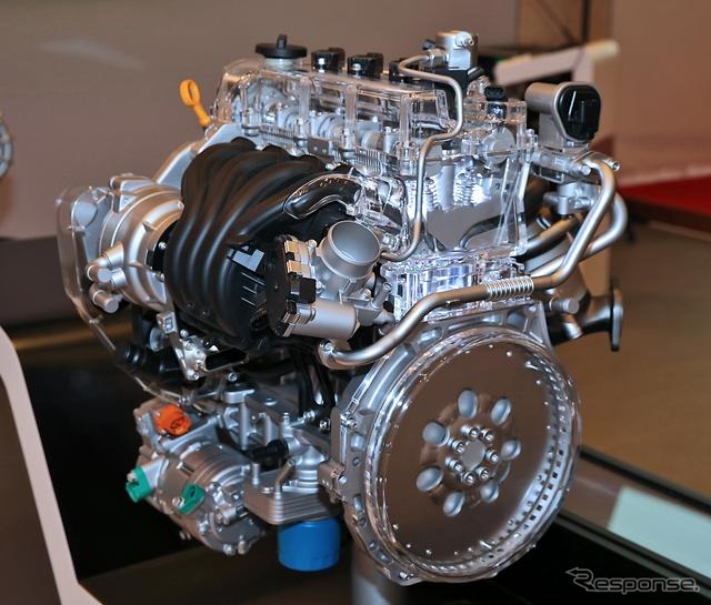 ヒュンダイの新型ハイブリッド車用のエンジン
