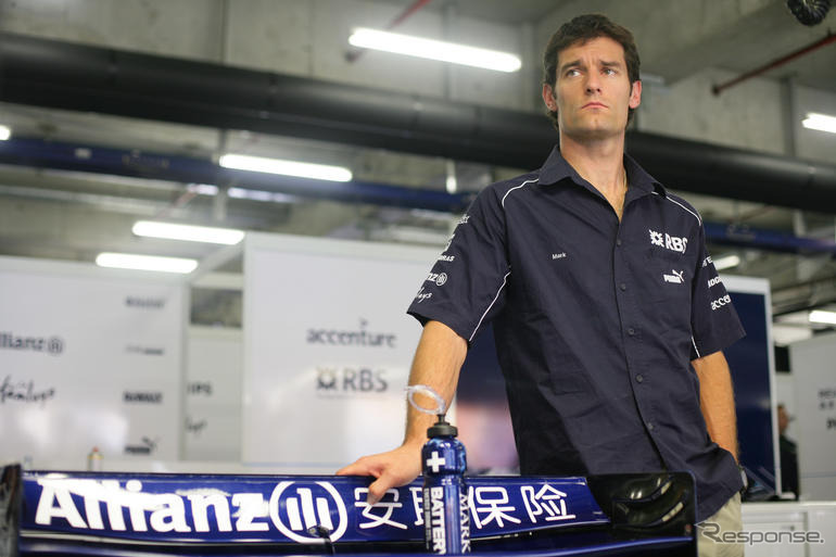 「ウィリアムズに来たのは間違い」ウェーバー