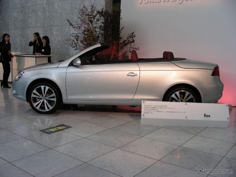 【VW イオス 日本発表】輸入車のオープンカーは伸びている