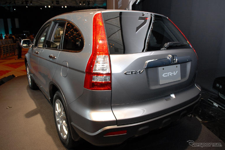 【ホンダ CR-V 新型発表】“泥臭さ”も伝承…リアゲート造形