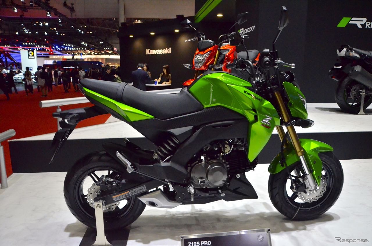 東京モーターショー2015にて注目されたZ125 PRO。