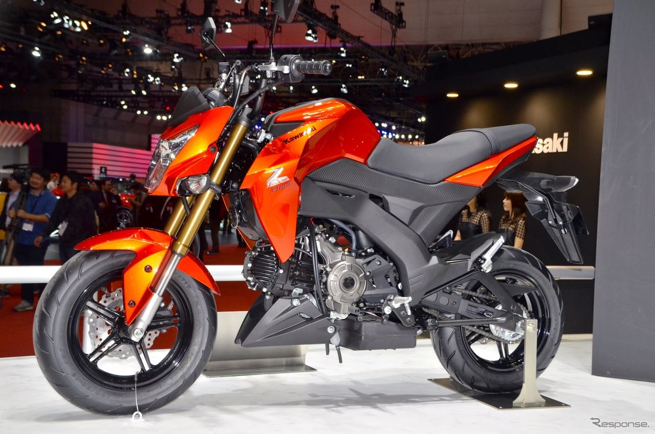 東京モーターショー2015にて注目されたZ125 PRO。