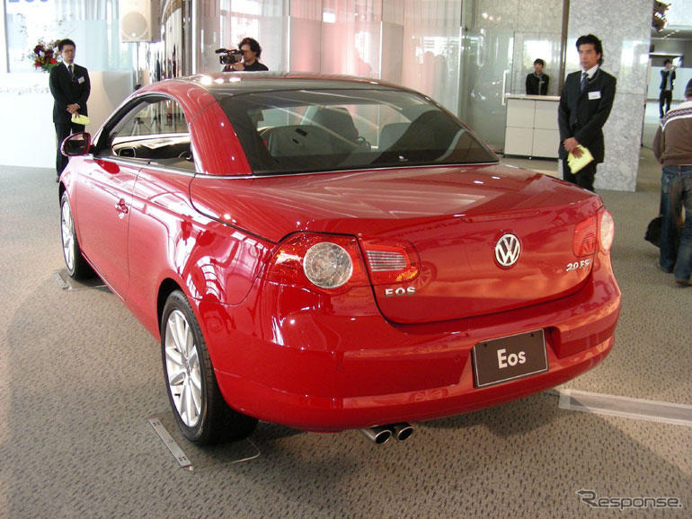 【VW イオス 日本発表】5分割ルーフシステムの利点
