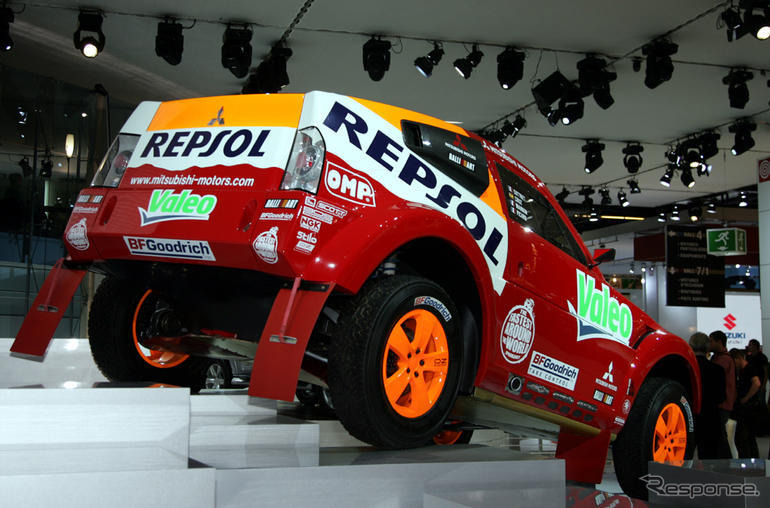 新型 パジェロ エボリューション、実戦に出場